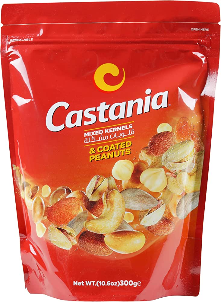 Castania Mixed Nuts (Pouches) بزور الكستانيا
