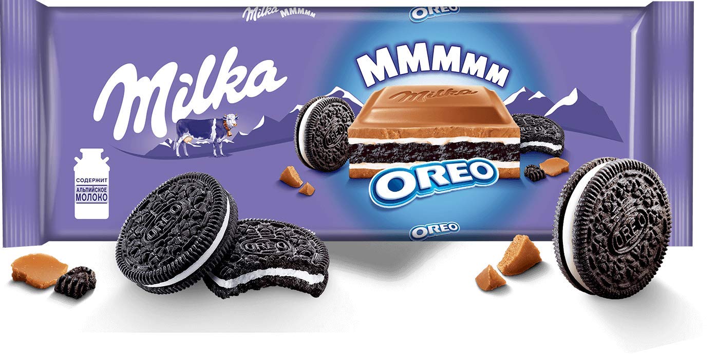 Milka Oreo Chocolate Bar 300g – mycedarland Milka Oreo Chocolate Bar 300g – mycedarland