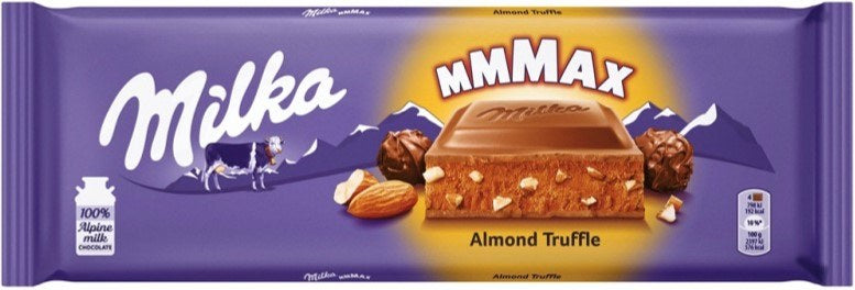 Milka Truffle Almond Chocolate Bar